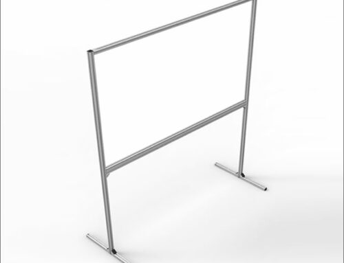 Wide Standing Protection Barrier