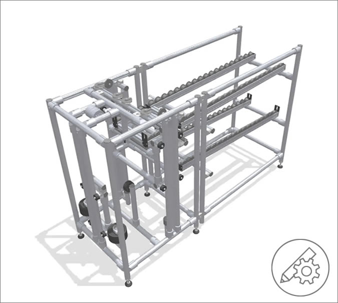 Karakuri/LCA lift for SLC 300x200