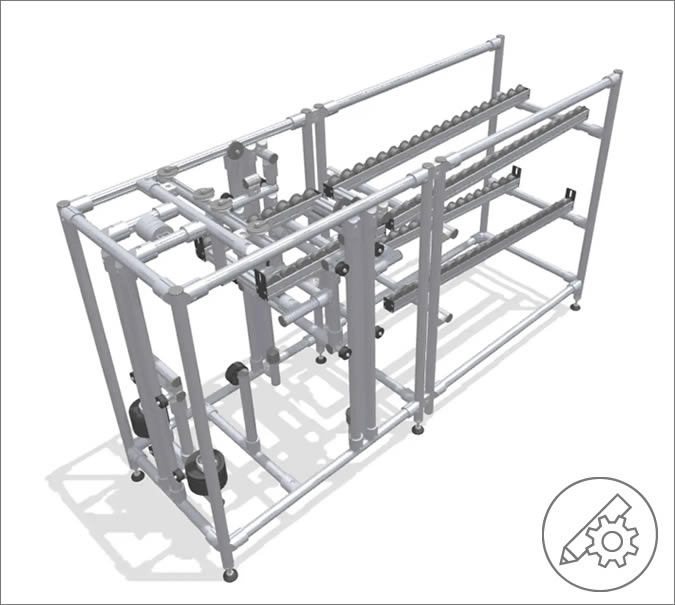 Karakuri/LCA lift for SLC 300x400