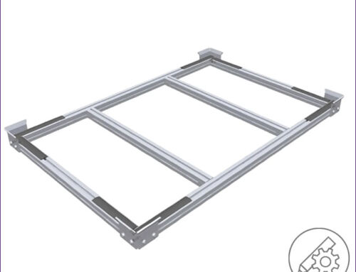 Top Module – transport frame for Euro pallets and mesh boxes