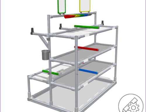 Top Module – Lean Production supply rack