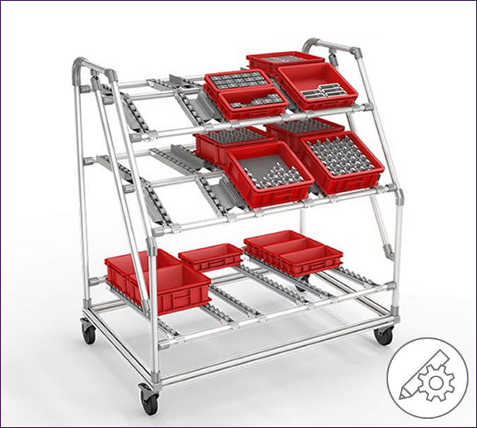 Ergonomic D30 rack - Rack Ergonómico D30